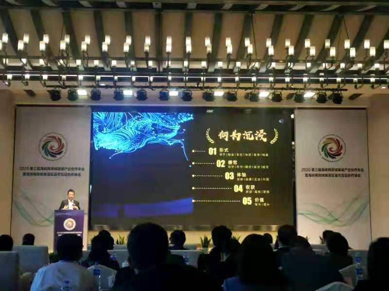 曼斯特科技受邀出席2020第三届海峡两岸姊妹湖产业协作年会，精彩主题演讲获高赞！